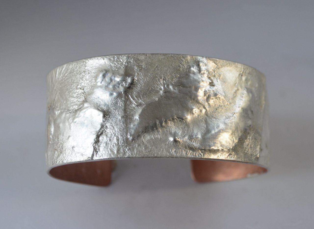 Moonscape Silver Cuff