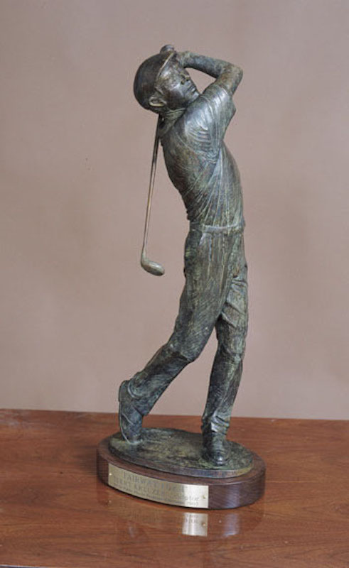 Fairway Form - Bronze Maquette